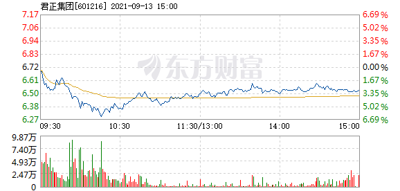 君正集團股價下跌5.13%，探究原因與未來展望，君正集團股價下跌5.13%，原因探究及未來展望